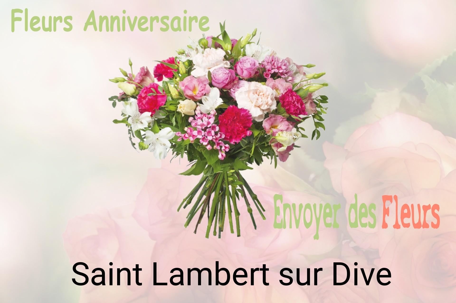 Bouquet de fleurs d’anniversaire livré à Saint-Lambert-sur-Dive
